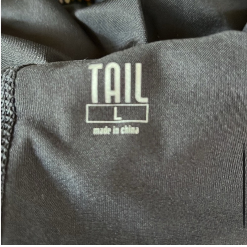 NWT Tail Activewear Doubles Skort in Black ruffle skirt and shorts size large - Picture 8 of 12